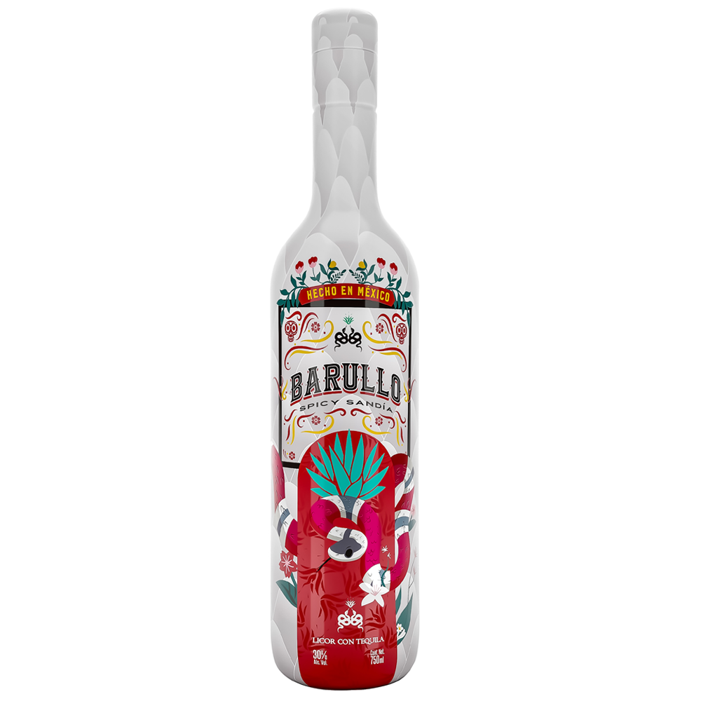 LICOR CON TEQUILA BARULLO SPICY SANDIA .750