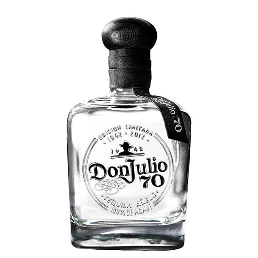 TEQUILA CRISTALINO AÑEJO 100% DON JULIO 70 .700ml